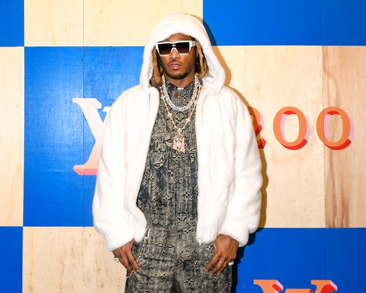 Future at the opening of Louis Vuitton’s 200 Trunks, 200 Visionaries: The Exhibition