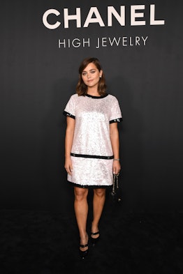 Jenna Coleman attends the CHANEL dinner to celebrate the 1932 High Jewelry Collection 