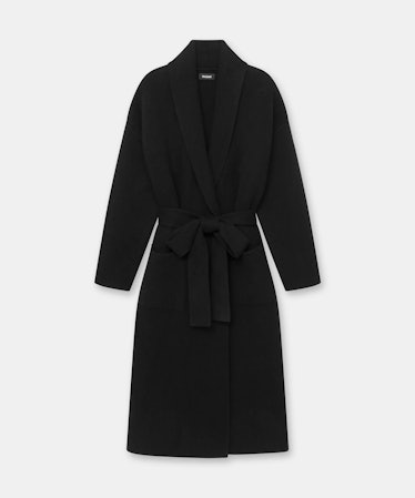 Naadam Luxe Merino Cashmere Tie Waist Coat