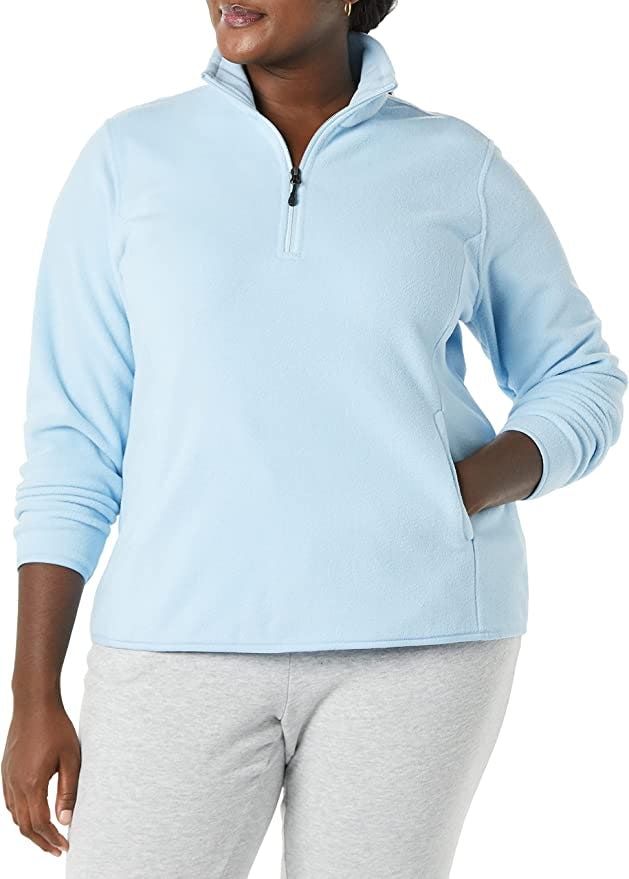 Amazon Essentials Quarter-Zip Polar Fleece Pullover