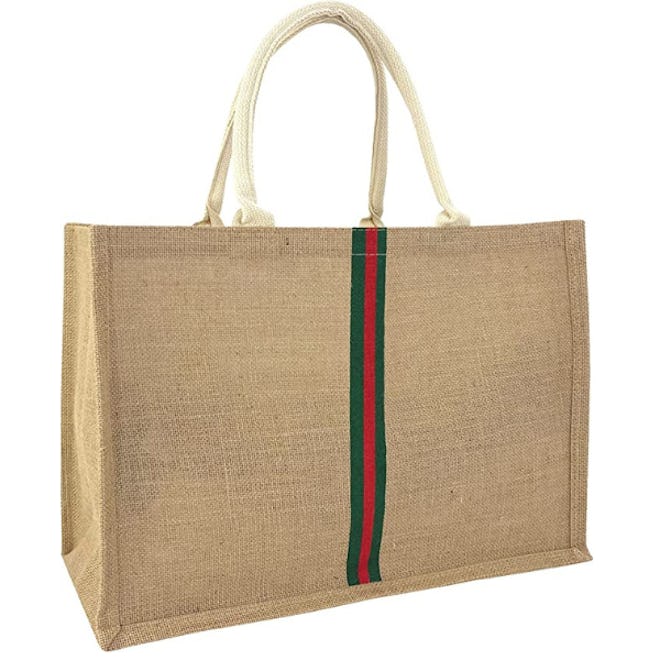 Hibala Woven Large Tote Bag