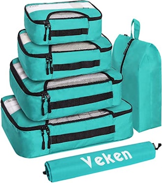 Veken Various Size Packing Cubes (6-Pieces)