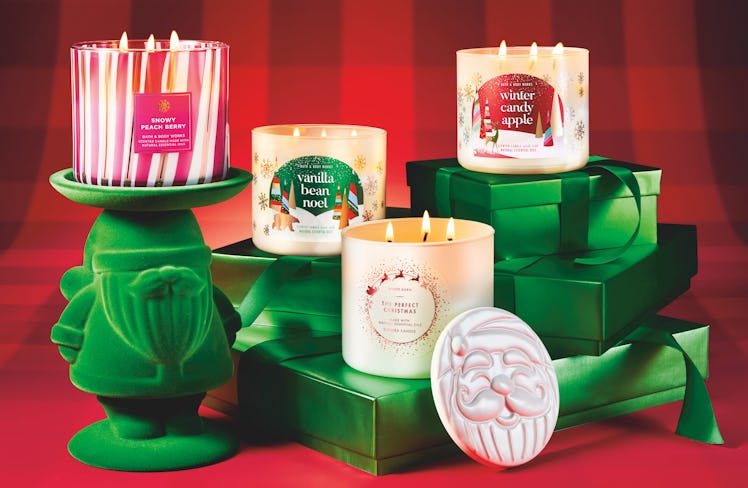 Bath & Body Work released the Holiday 2022 with new winter scents in candles, home scents, and body ...