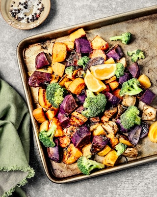 Sheet pan dinners are a great, easy option for fall.