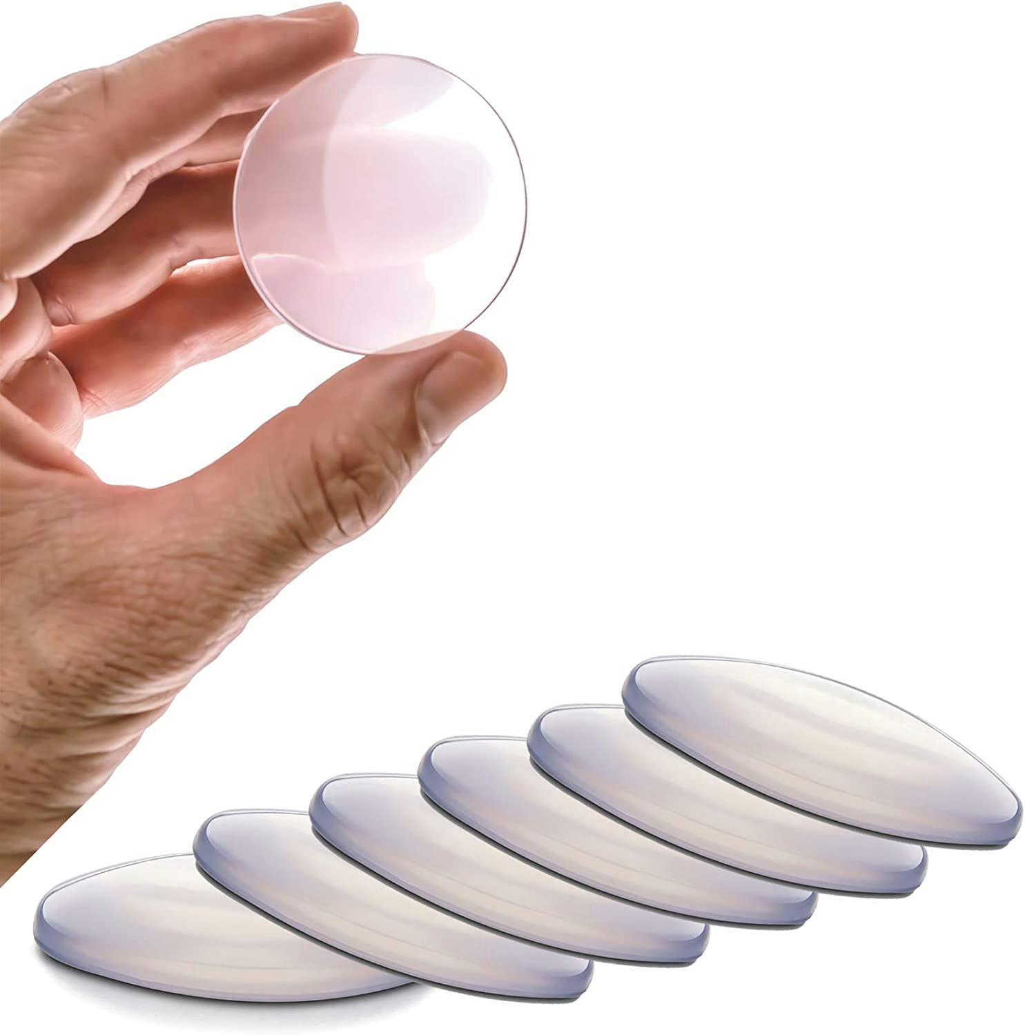 STRONGEST HOME Wall Door Handle Stopper (6-Pack)