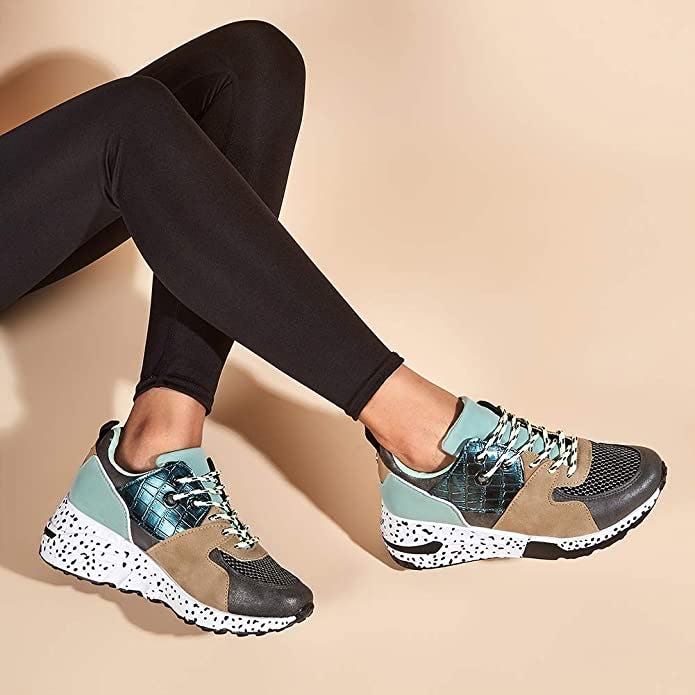 LUCKY STEP Retro Jogger Cliff Sneakers