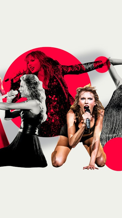In light of Taylor Swift's forthcoming 'The Eras' tour, here are 10 moments from five of her live co...