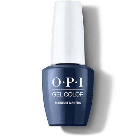 Get Taylor Swift's Midnights manicure using OPI GelColor in Midnight Mantra