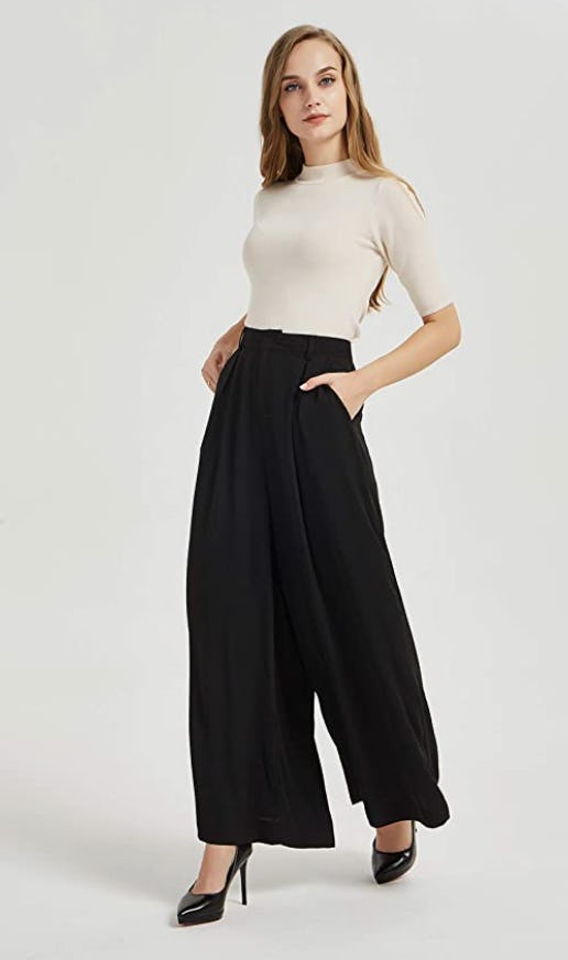 Tronjori High Waist Palazzo Pants