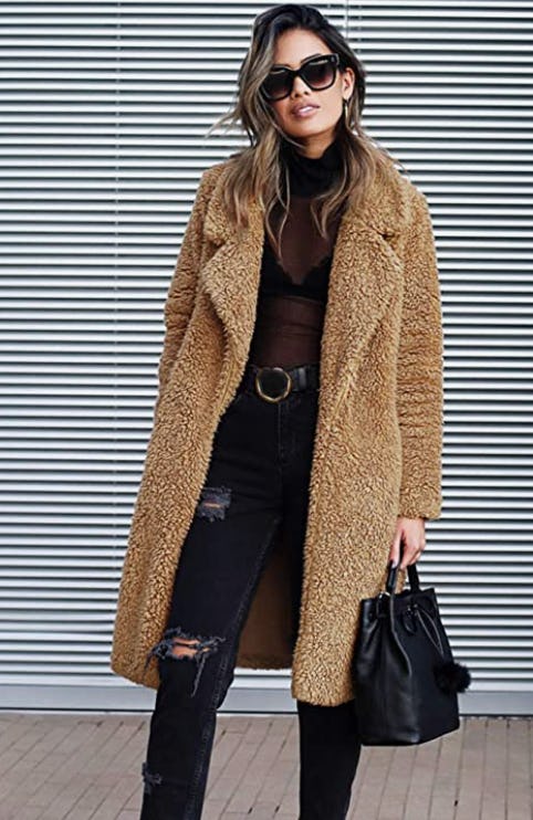 Angashion Fleece Coat