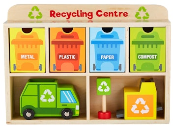 Reduce & Reuse Recycling Center Playset