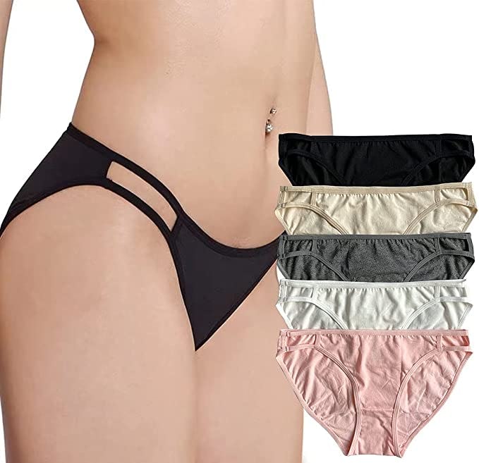 Camelia String Bikini Underwear (6-Pack)
