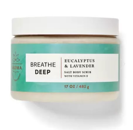 Aromatherapy Eucalyptus Lavender Salt Body Scrub is a must-have from Bath and Body Works Holiday 202...