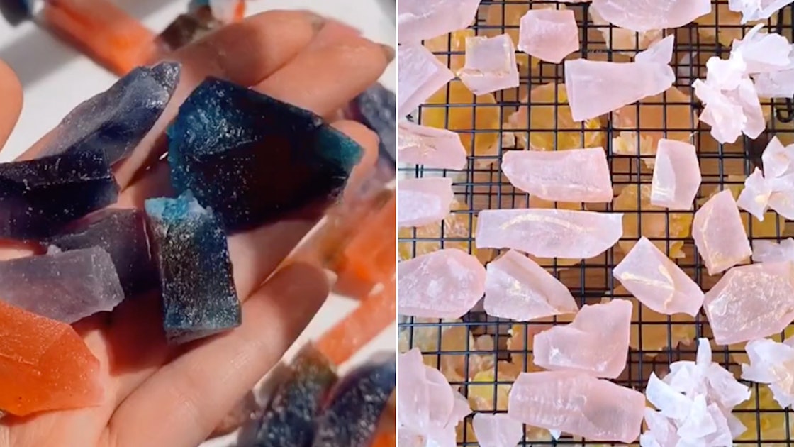 Edible Crystals  Easy Homemade Kohakutou Clusters Recipe