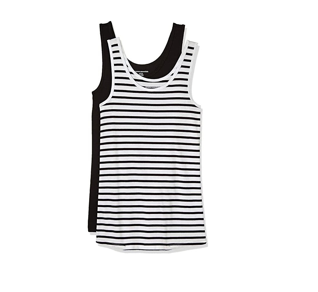 Amazon Essentials Slim-Fit Tank (2-Pack)