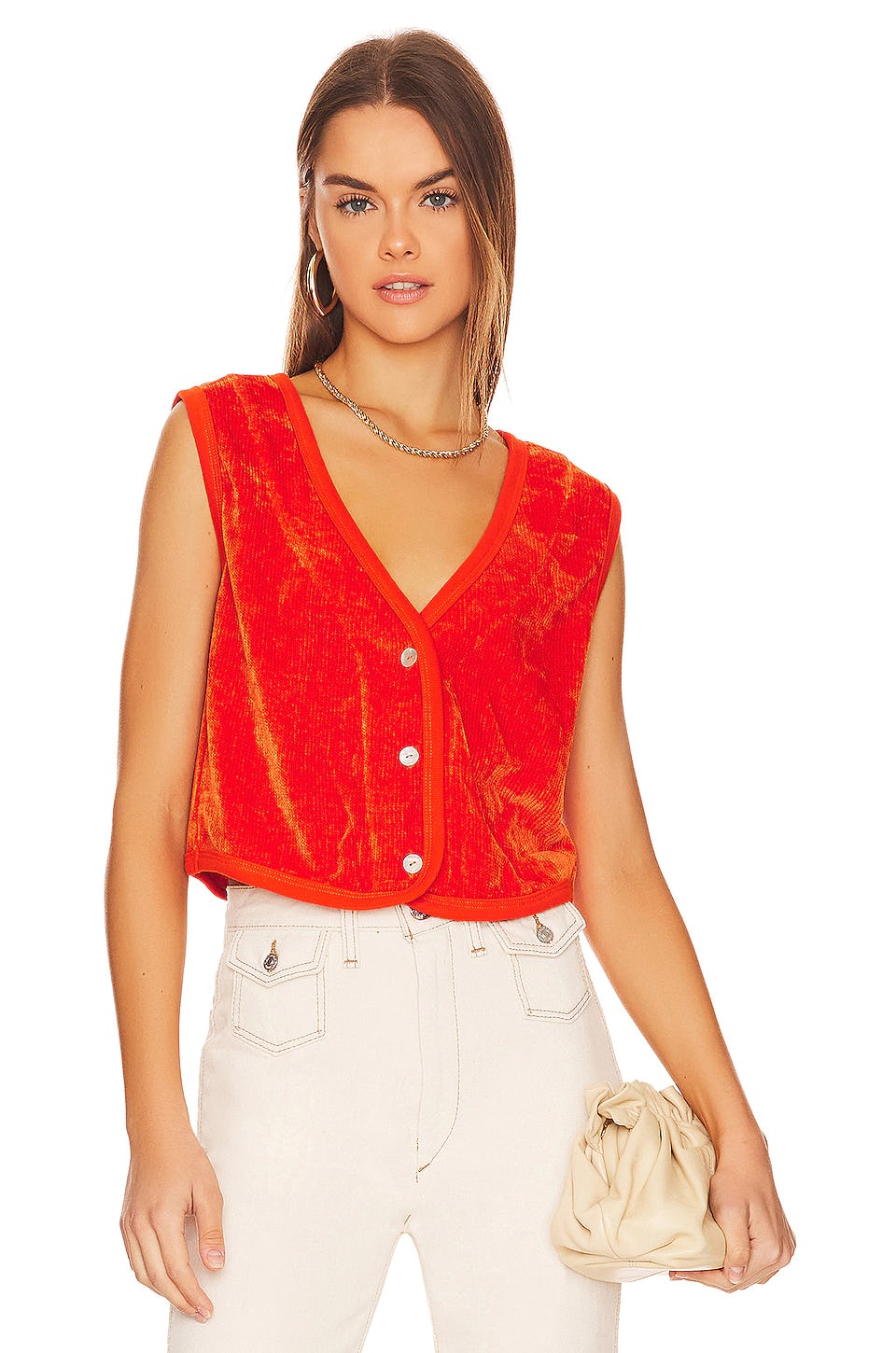 Donni Chenille Vest