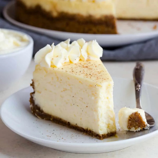 Eggnog Cheesecake