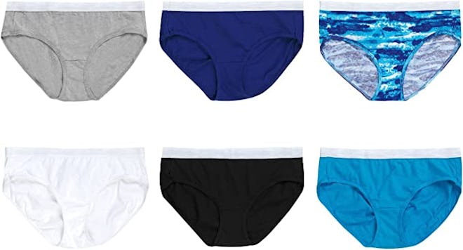 Hanes Moisture-Wicking Hipsters (6-Pack)