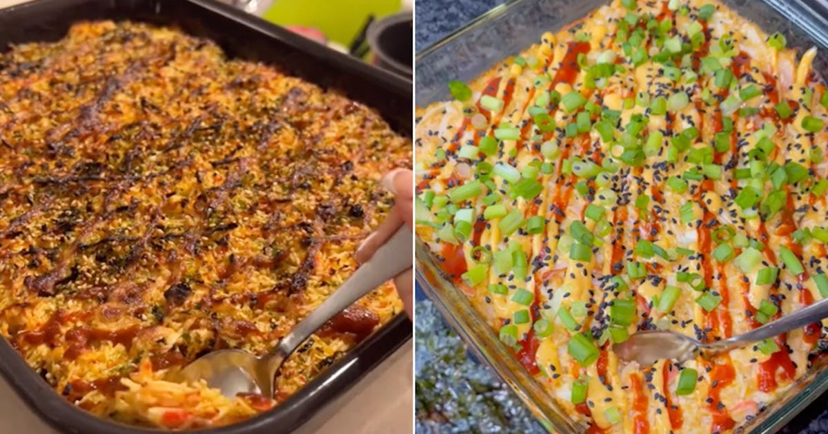 How To Make TikTok s Sushi Bake For A Potluck Worthy Dish How To Make TikTok s Sushi Bake For A Potluck Worthy Dish