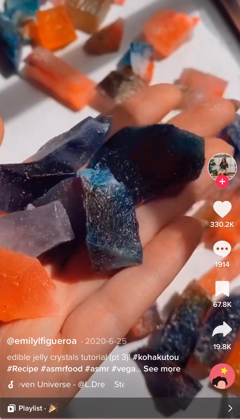 How To Make Edible Crystals From TikTok For An Insta-Worthy Treat