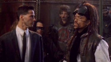 Johnny meets J-Bone (played by Ice-T), the leader rebellion.