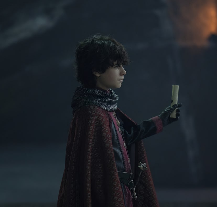 Elliot Grihault as Lucerys on HBO's 'House of the Dragon'