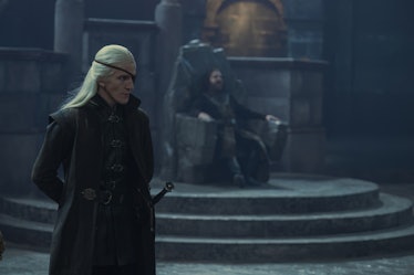 Ewan Mitchell as Aemond Targaryen in HBO's 'House of the Dragon' Season 1, Episode 10