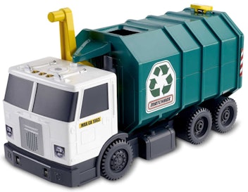 Matchbox Realistic Toy Truck for Recycling or Garbage 
