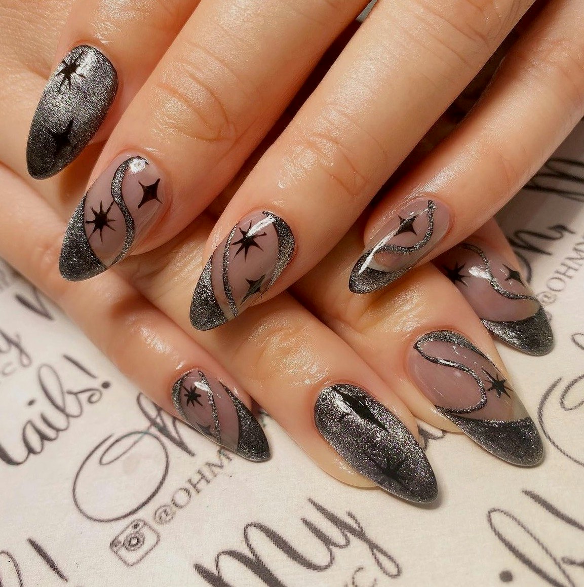 Moon nail deals art