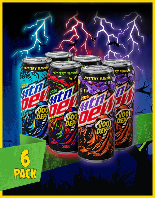 Mountain Dew Mystery Voo-Dew Variety Pack: Flavors & Where To Get