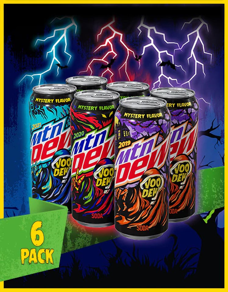 Where to buy the Mountain Dew Voo-Dew variety pack with Halloween flavors.