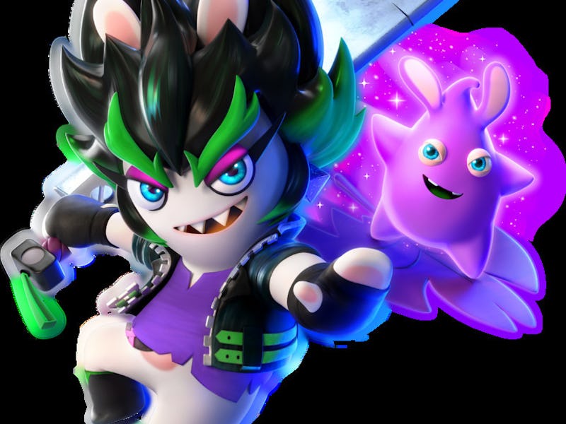 Two characters from Mario + Rabbids Sparks of Hope’s