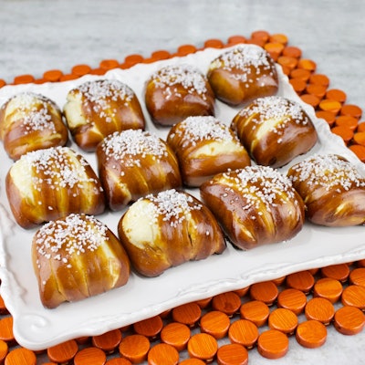 SlidePiece Soft Pretzel Slider Buns