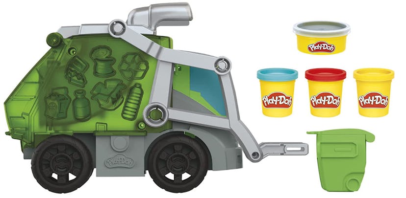 Play-Doh Wheels Dumpin' Fun 2-in-1 Garbage Truck Toy