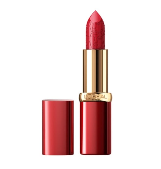 loreal paris Limited-Edition Colour Riche Satin Lipstick in Red My Lips