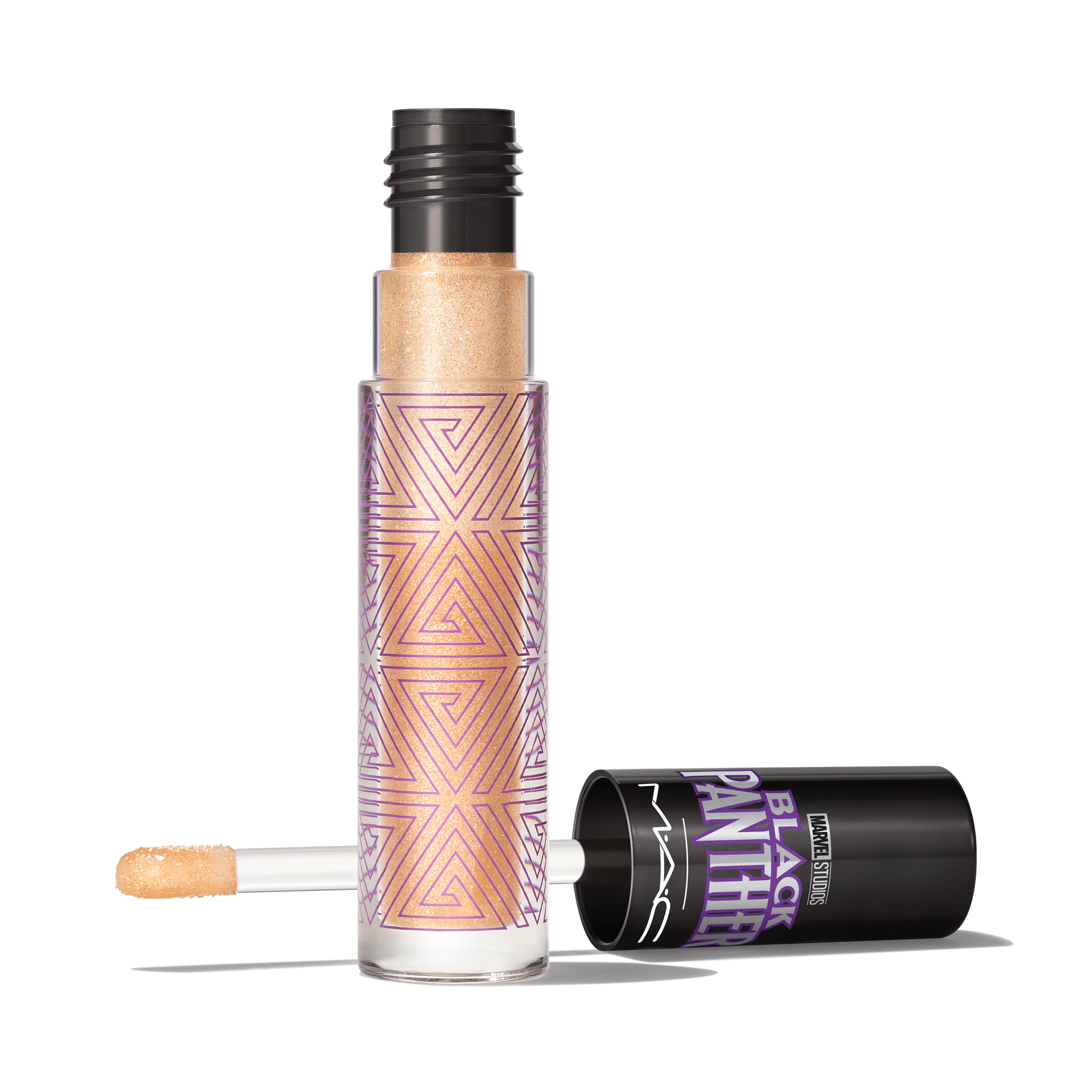 Lip Glass in Feelin' It Marvel Studios' Black Panther Collection by M.A.C.