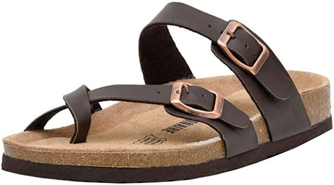 Cushionaire Cork Footbed Sandals