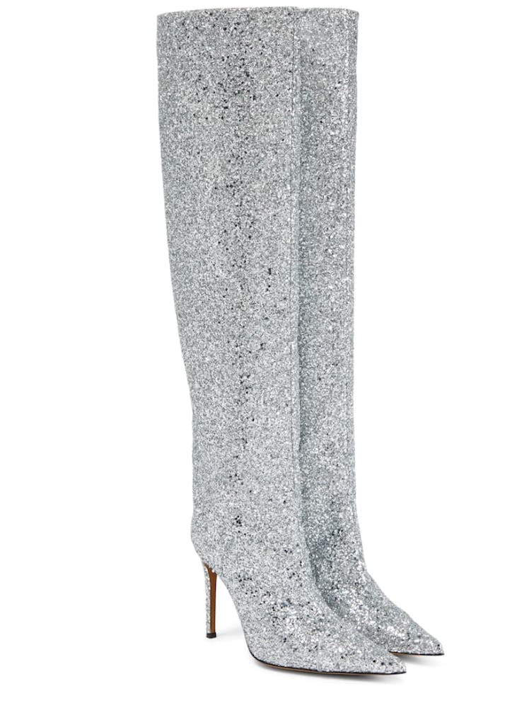 Clem Knee-High Glitter Boots