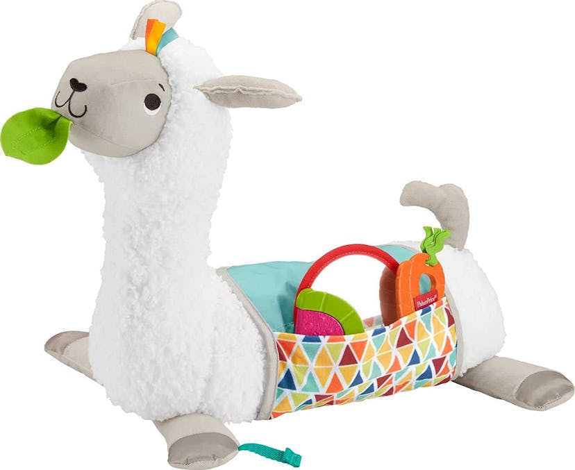 Fisher-Price Grow-With-Me Tummy Time Llama