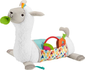 Fisher-Price Grow-With-Me Tummy Time Llama