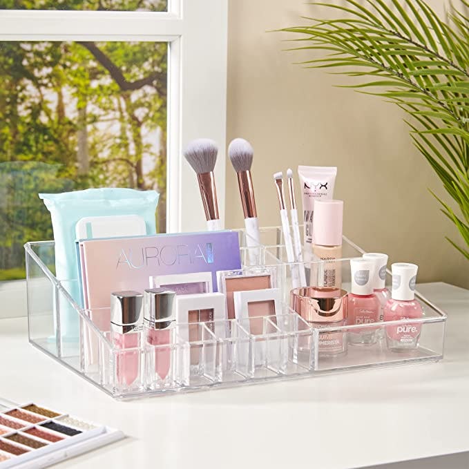 STORi Audrey Clear Vanity Makeup Organizer