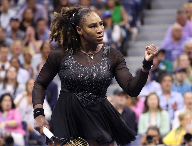 Serena Williams at her "last" game