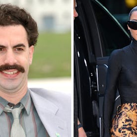 Borat wished Kim Kardashian a happy birthday on Instagram. 