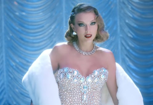 Taylor Swift in her "Bejeweled" music video, from the 'Midnights' album