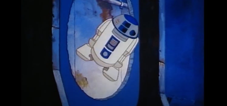 R2-D2 in 'Droids.'