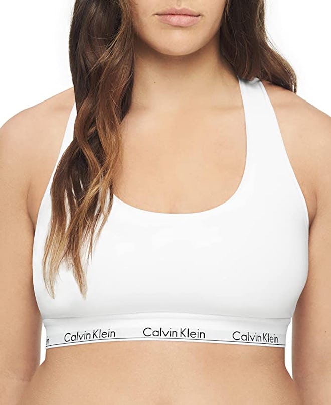 Calvin Klein Unlined Cotton Bralette