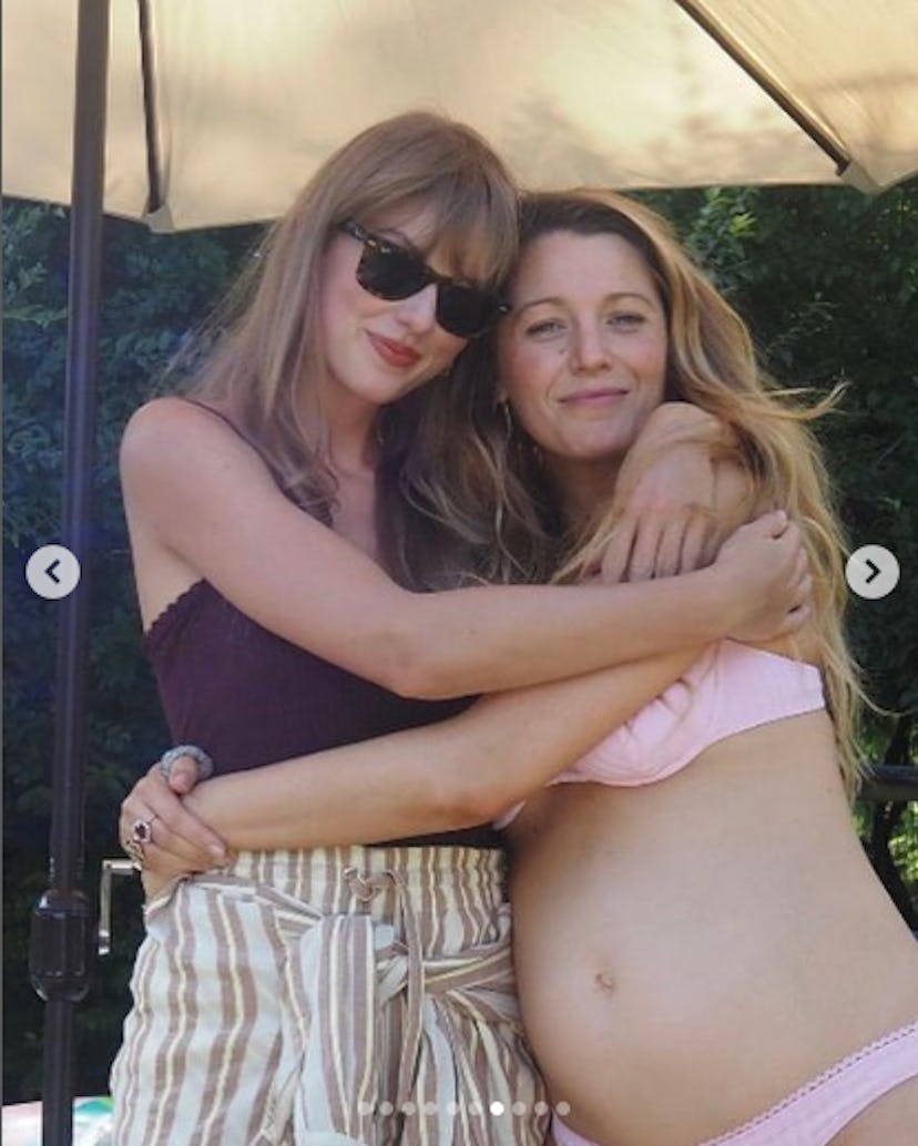 Taylor Swift may have revealed Blake Lively's baby's name.