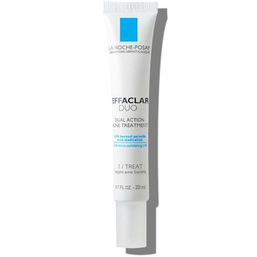 La Roche-Posay Effaclar Duo Dual Action Acne Treatment is the best overnight acne treatment.