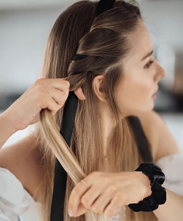 IENIN Heatless Curling Rod Headband