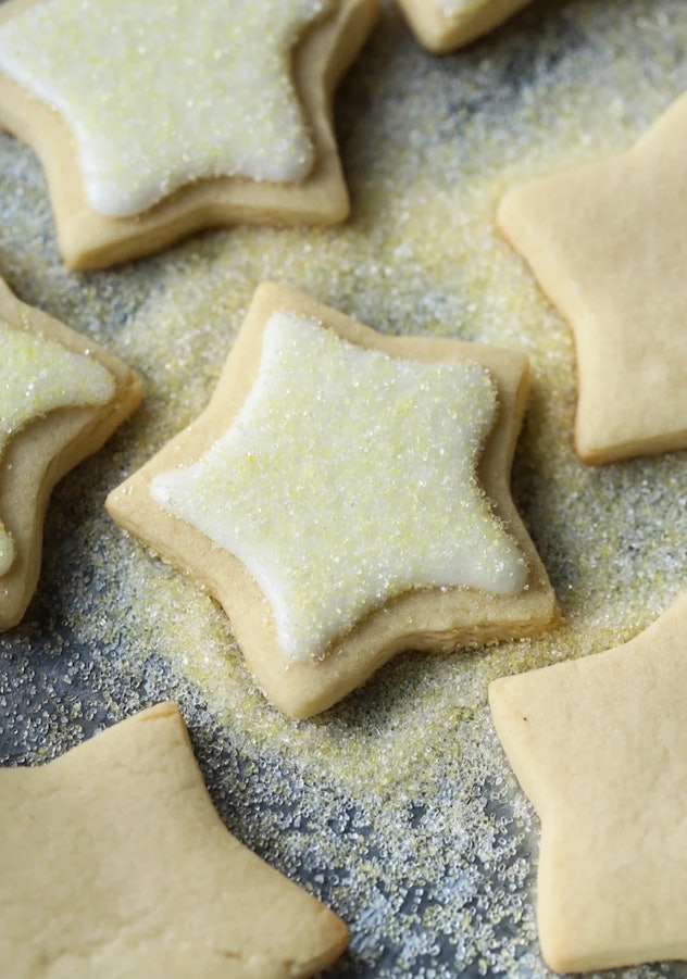 cut-out christmas sugar cookies